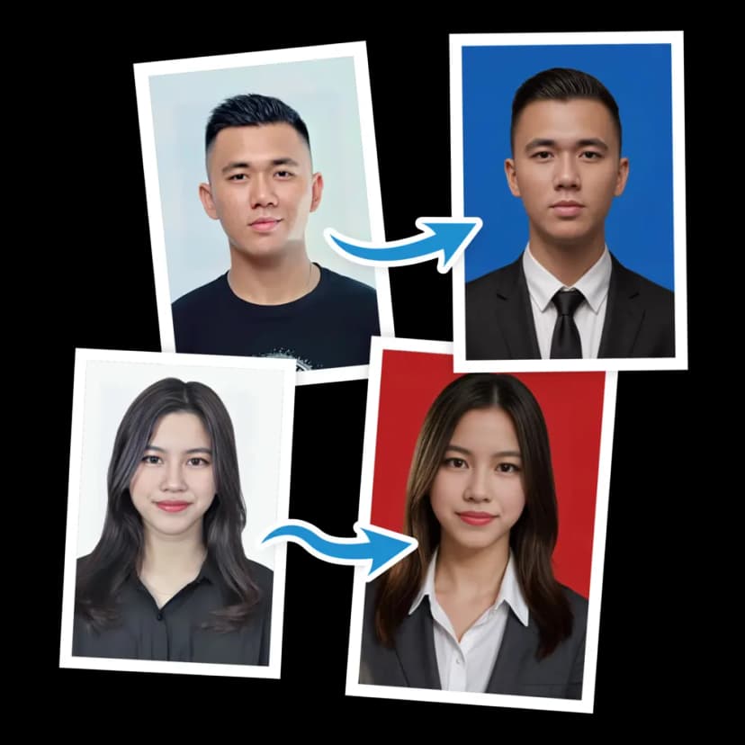 Pas Foto Profesional dalam 5 Menit – Hanya dari Satu Selfie!