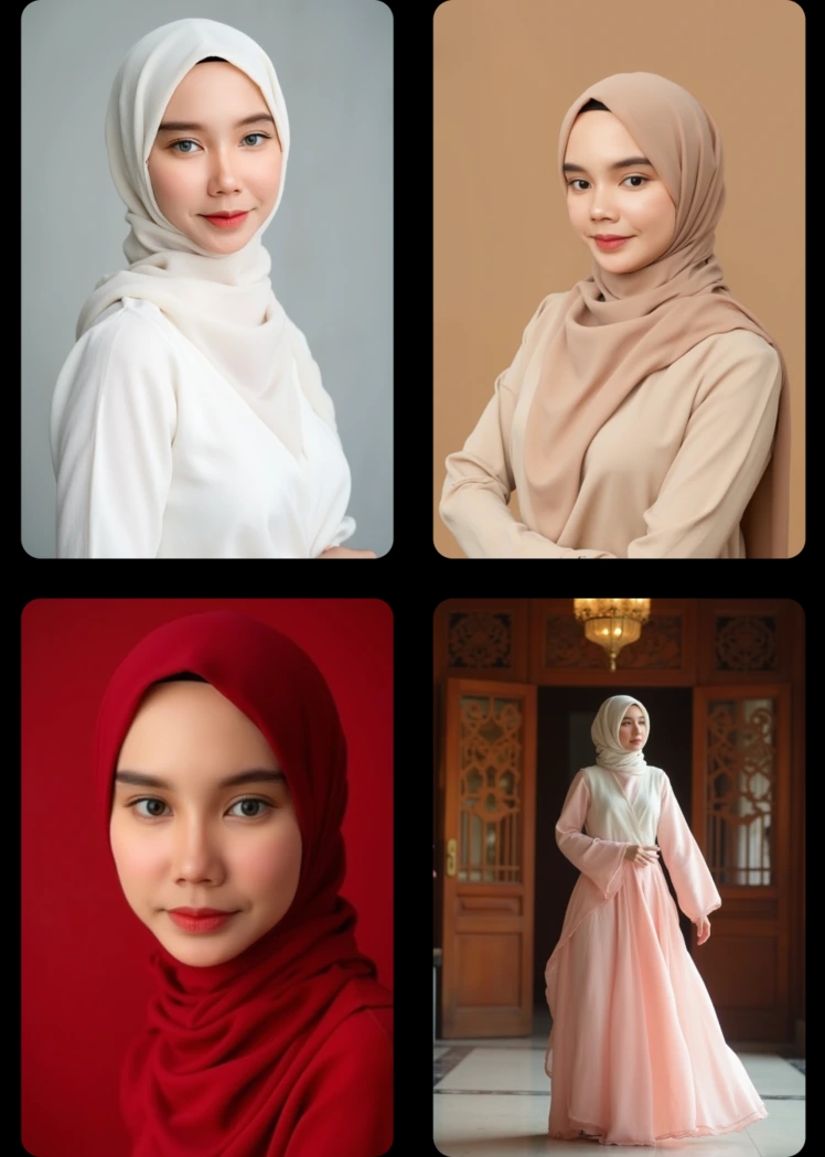 Hasil Foto Studio