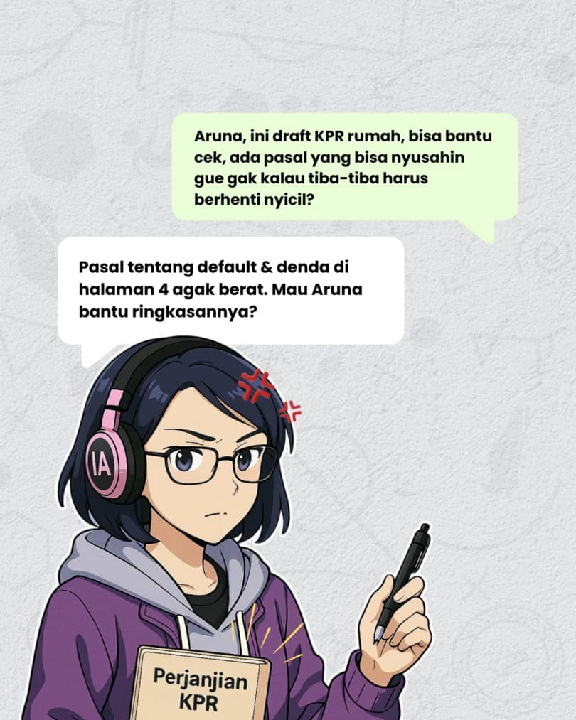 Contoh Penggunaan Aruna AI 4 - Kerja