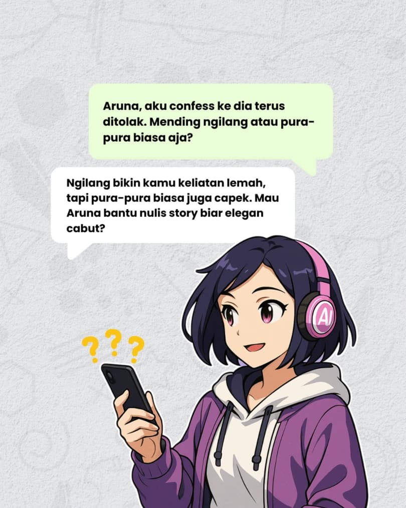 Contoh Penggunaan Aruna AI 5 - Hiburan