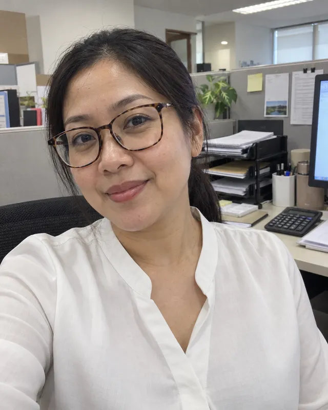 Dewi, selfie dari hp